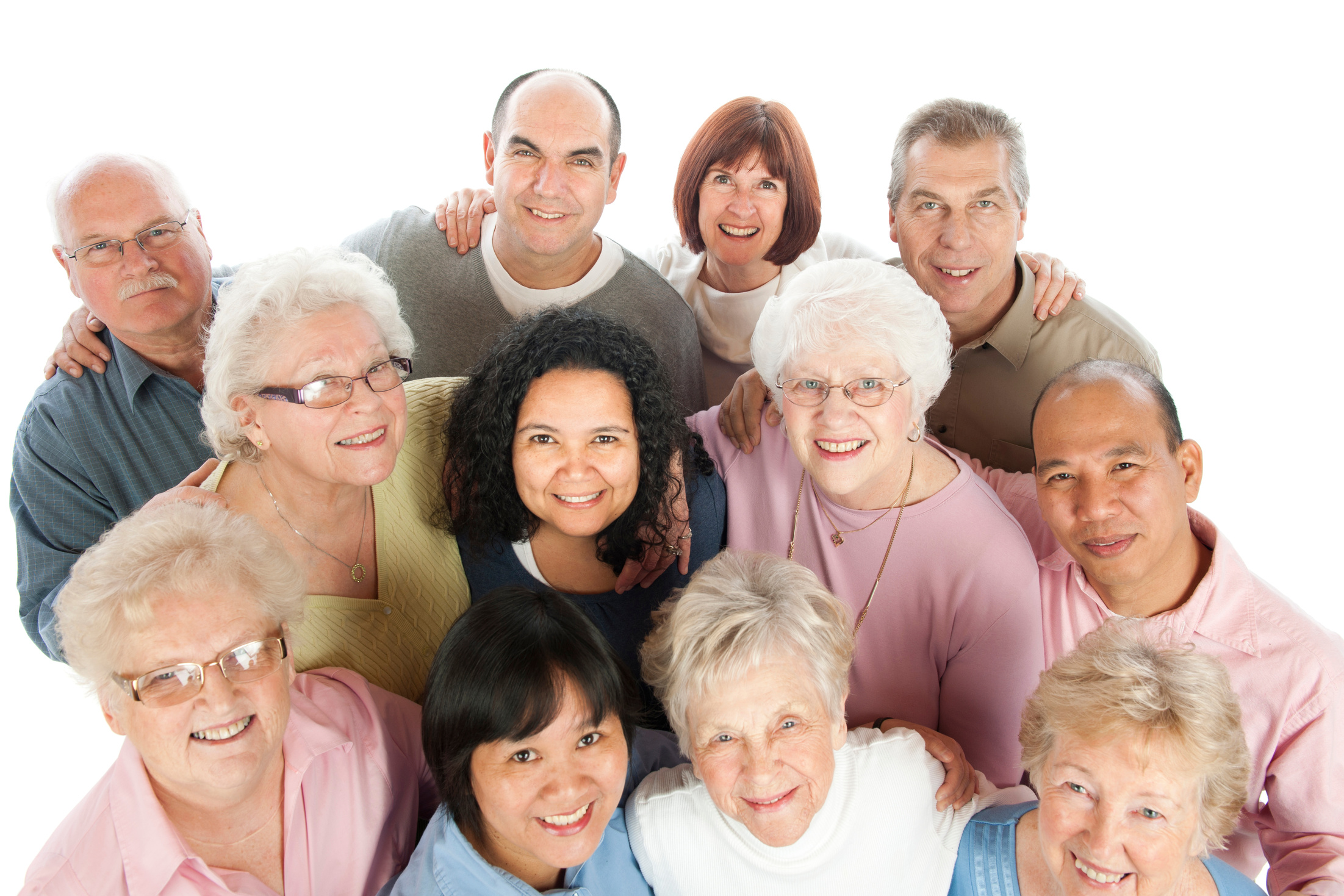 Group of senior people